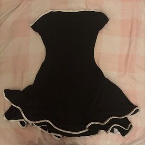 motel rocks strapless dress ♡